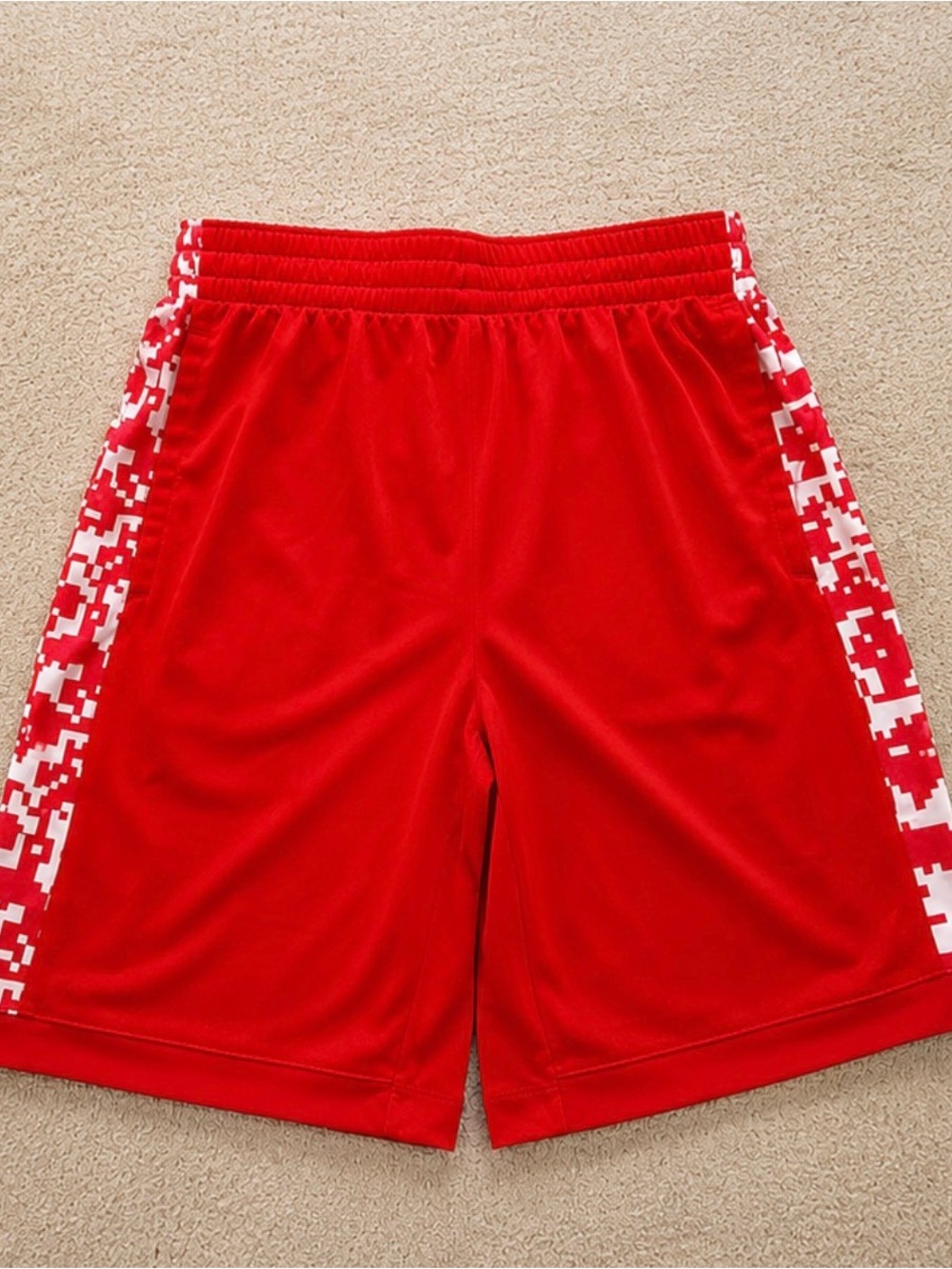 Nike red shorts